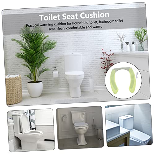 DOITOOL Beheizter Toilettensitz Sitzkissen Intelligenter Toilettensitz Automatischer Toilettensitz Badezimmer-Sitzwärmer Badezimmer-Toilettensitzkissen Länglicher Toilettensitz – Bild 3