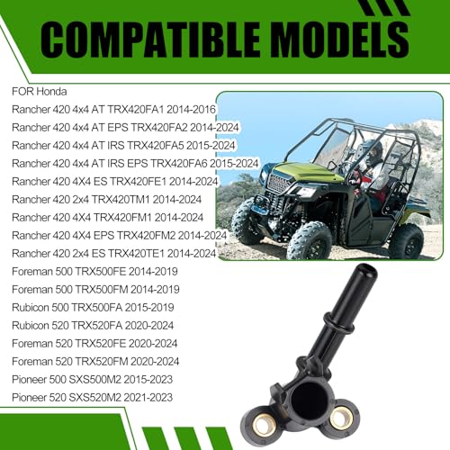 Image of Fuel Injector Cap for Honda Rancher 420 TRX420 Foreman Rubicon 500 520 TRX500 TRX520 Pioneer 500 520 2014-2024 16422-HR3-A41