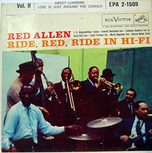 Amazon.com: HENRY RED ALLEN ALL STARS RIDE RED RIDE IN HI-FI VOL 2 45 ...