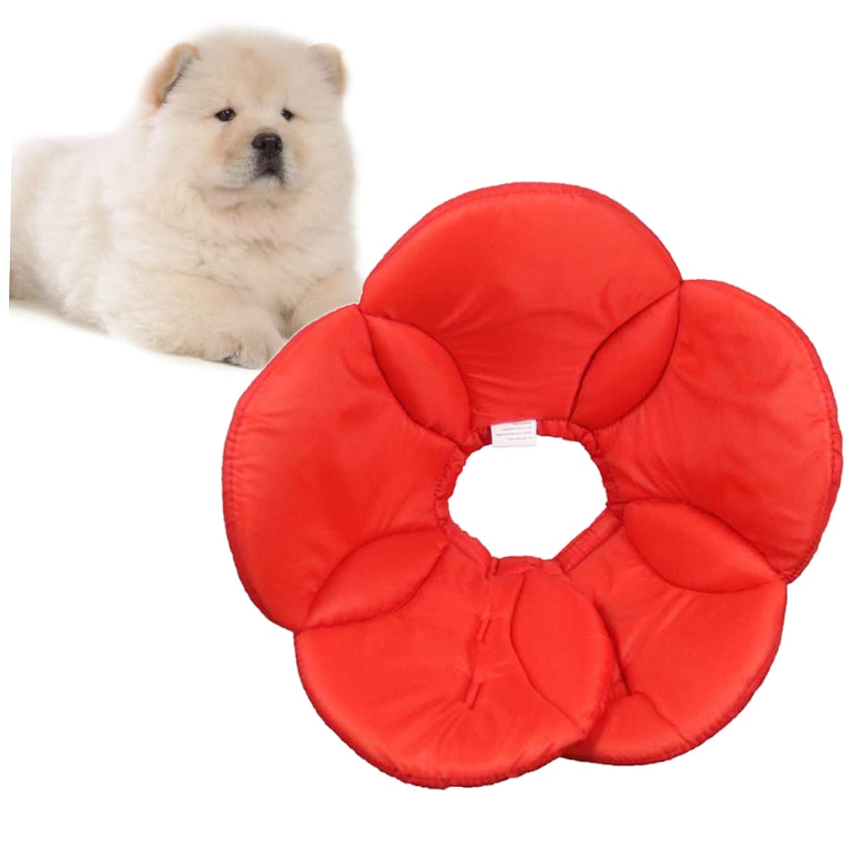 Happyyami 3 Pz Collo Fiore Antigraffio Forniture Per Animali Collare Elisabettiano Collare Regolabile Per Animali Domestici Morbido Di Recupero Per Animali Domestici I Fiori Il Cane