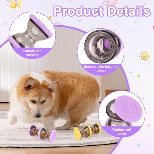 GOTDYBST 2 Stück Hundespielzeug Intelligenz, Interaktives Hundespielzeug, Slow Feeder Für Hunde Zur Verbesserung Der Verdauung, Hundezubehör Für Kleine Und Mittelgroße Hunde