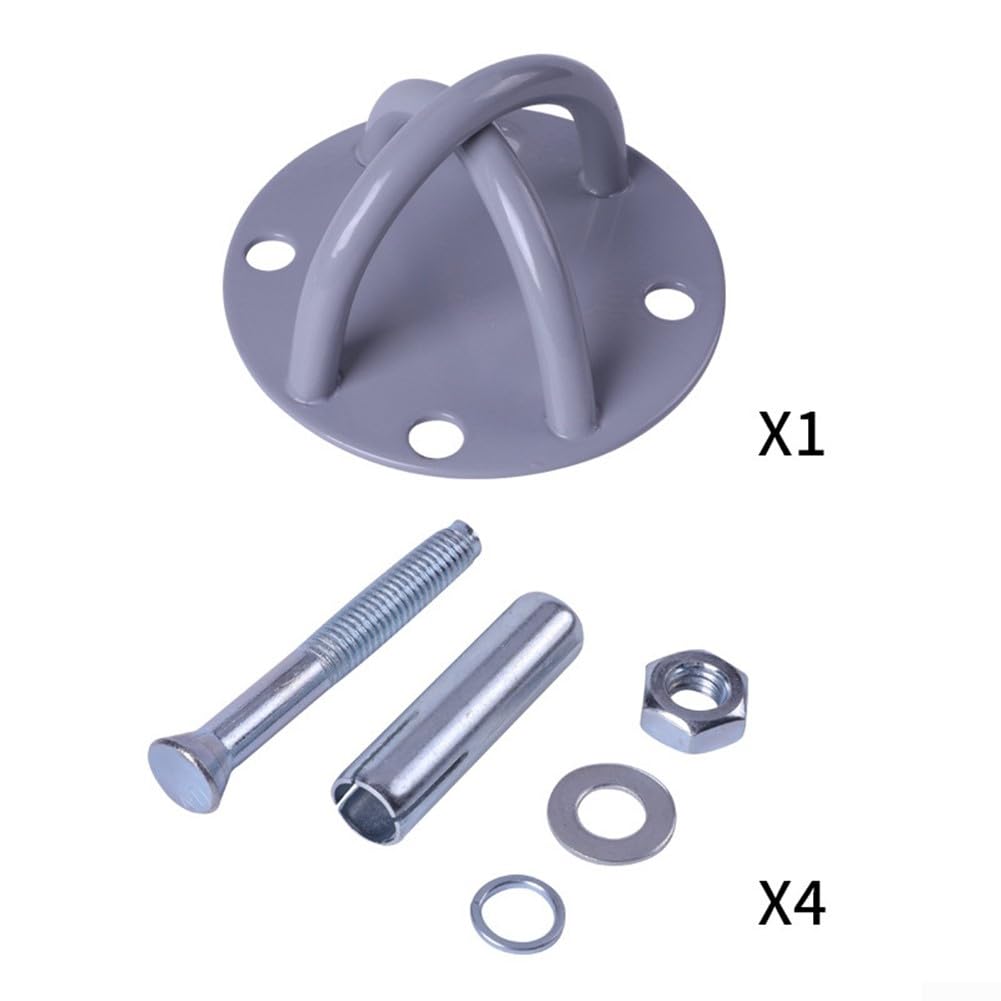 FUBESK Support de suspension mural salle de sport fitness 4 trous 1000 kg