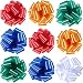 Bememo 10 Pieces 9 Inch Gift Pull Bows Wrap Bow Ribbon for Bows, Gift Wrapping and Decoration (Color Set 1)