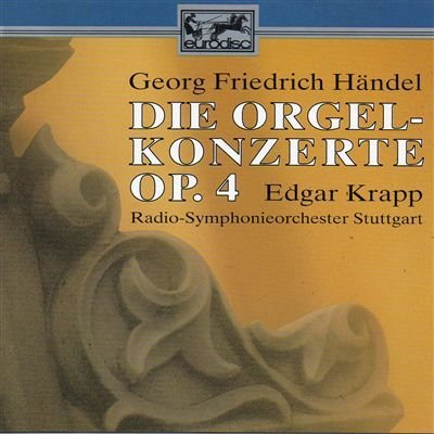 Organ Concerti [Audio CD] Handel; Koopman and Abs
