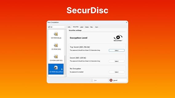 Nero Burning ROM 2026 Premium CD DVD Blu-ray Burning Software | Burn Copy Rip Backup Your Media | Pro Disc Burner with Password Protection | Lifetime License | 1 PC | Win 11/10/8/7