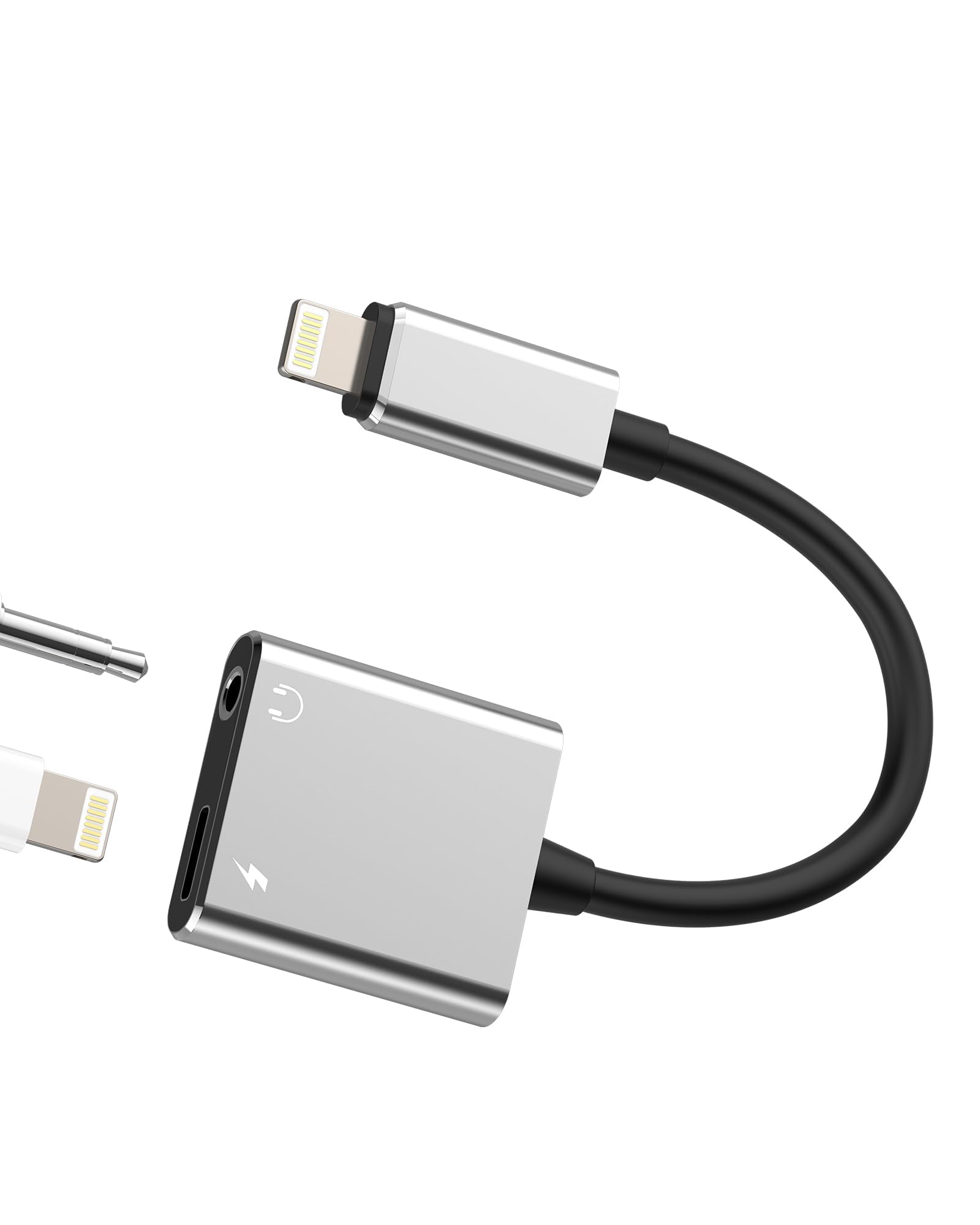 Amazon.co.jp: Lightningアダプター（2in1）対応iPhone 14 Pro対応 3.5