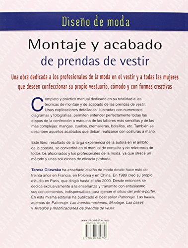 Montaje y acabado de prendas de vestir : techniques de couture et finitions - 3
