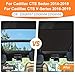 Car Panorama Sunroof Sunshade Curtain Cover Sun Shade Roller Blinds Replace Assembly 22926558 for Cadillac CTS Sedan 2014 2015 2016 2017 2018 2019/V-Series 2016-2019 (Black)