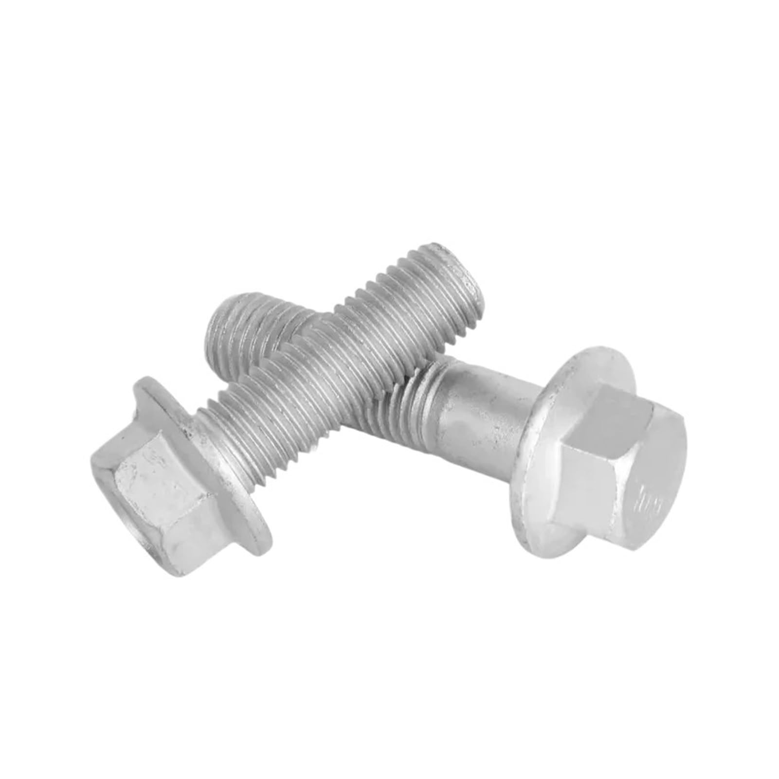 M6 M8 M10 klasa 10.9 Dacromet ze stali węglowej pełne/średnie zęby sześciokątne śruby z kołnierzem sześciokątnym (M8x12mm-(50 sztuk))