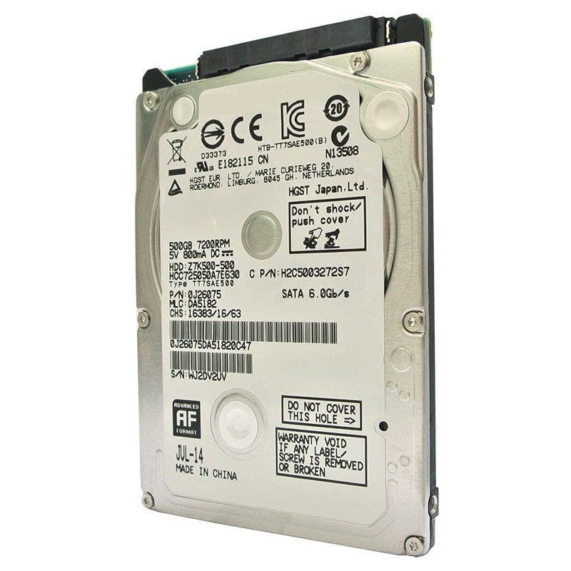 【ハードディスク】2.5インチ 500GB HDD 15点セット Amazon.co.jp: HGST(エイチ・ジー・エス・ティー) Travelstar