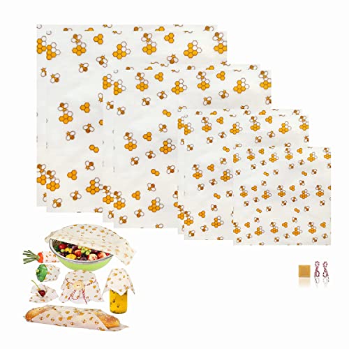 Beeswax Food Wrap Set (Sustainable Alternative)
