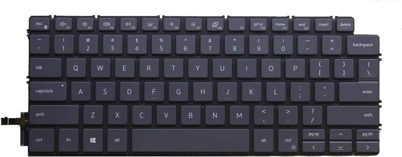 Laptop Replacement US Layout Backlit Keyboard for Dell Inspiron 14 5400 2-in-1