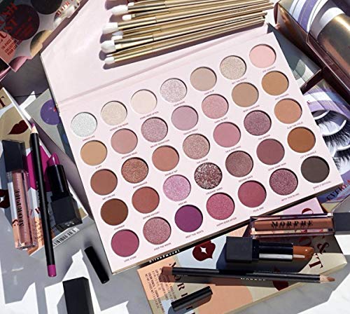 Morphe Brushes - 35OS - 35 Color Shimmer Nature Glow Eyeshadow Palette by Morphe Brushes