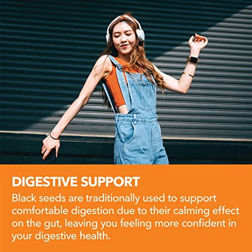 Black Seed Oil Nigella Sativa Cold-Pressed Capsules | 1500Mg Black Cumin Seed Oil With Antioxidants For Immune Support And Joint And Digestive Health | 90 Vegetarian & Non-Gmo Liquid Capsules #TOP5