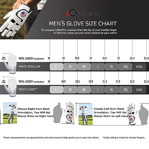 Amy Sport Golf Gloves Men Left Hand Right Handed Golfer 3 Pack With Ball Marker Soft Leather Weathersof Grip Mens Glove Size S M Ml L Xl Xxl 3Xl thumb #4