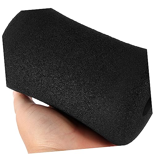 2 unidades de fundas de esponja para rodillo de ejercicio, almohadillas de espuma para gimnasio, recambio para rodillo de espuma, accesorio para tubo rodante y pies miniatura 3