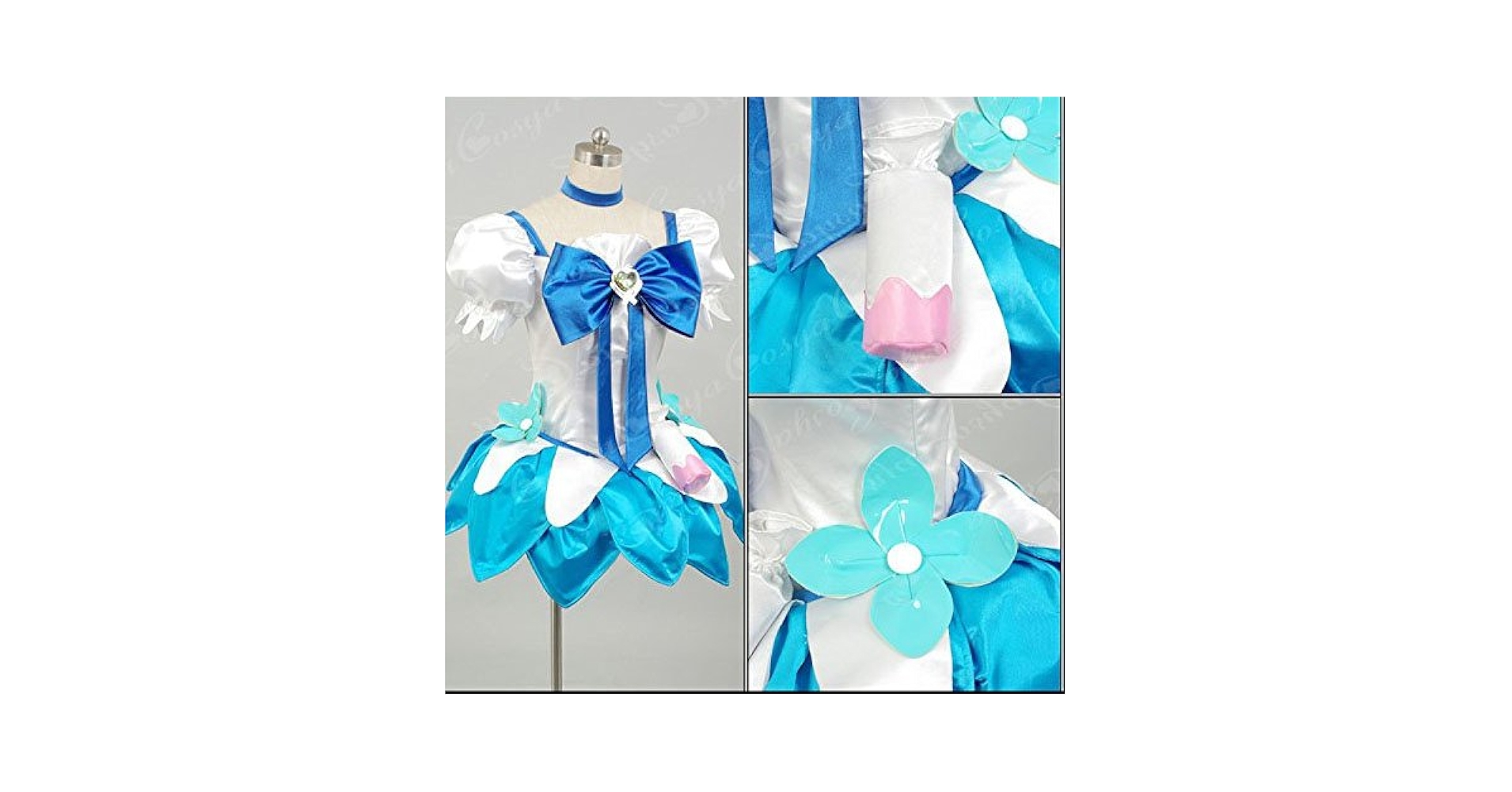 新品同様！　キュアマリン　プリキュア　Ｍ～Ｌサイズ　コスプレ衣装 Amazon.co.jp: [コミコビビ] ハートキャッチプリキュア! Cure