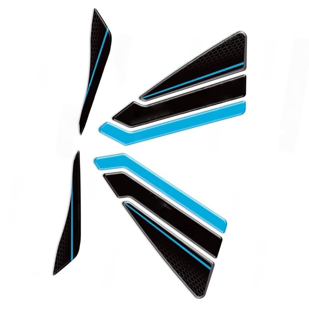 3D Motorcycle Fuel Tank Sticker Fairing Decals for MT07 for MT-07 for MT 07 2021-2024 2023 2022 Traction Pad Decal(Color2)