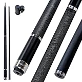 ZOKUE Elite Series Carbon Fiber Pool Cue Stick Low Deflection Full Carbon Technology Cue Stick for Beginner Primary Pool Stick with 12.5mm Tip (Easy to Control Powerful and Precise Pro Taper)
