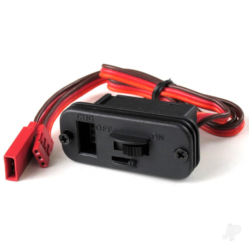 ENERG JR Switch Harness + Fuselage Charge Mount Plate