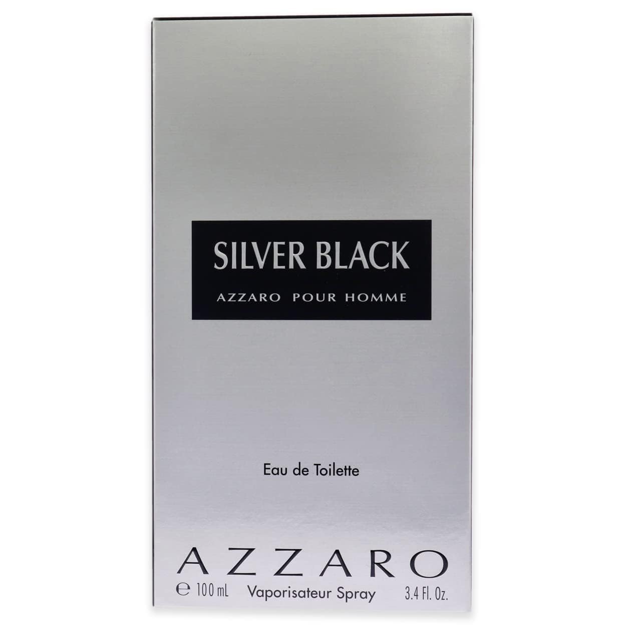 Azzaro zapachowa woda toaletowa Silver Black Pour Homme woda toaletowa Sp 100 ml