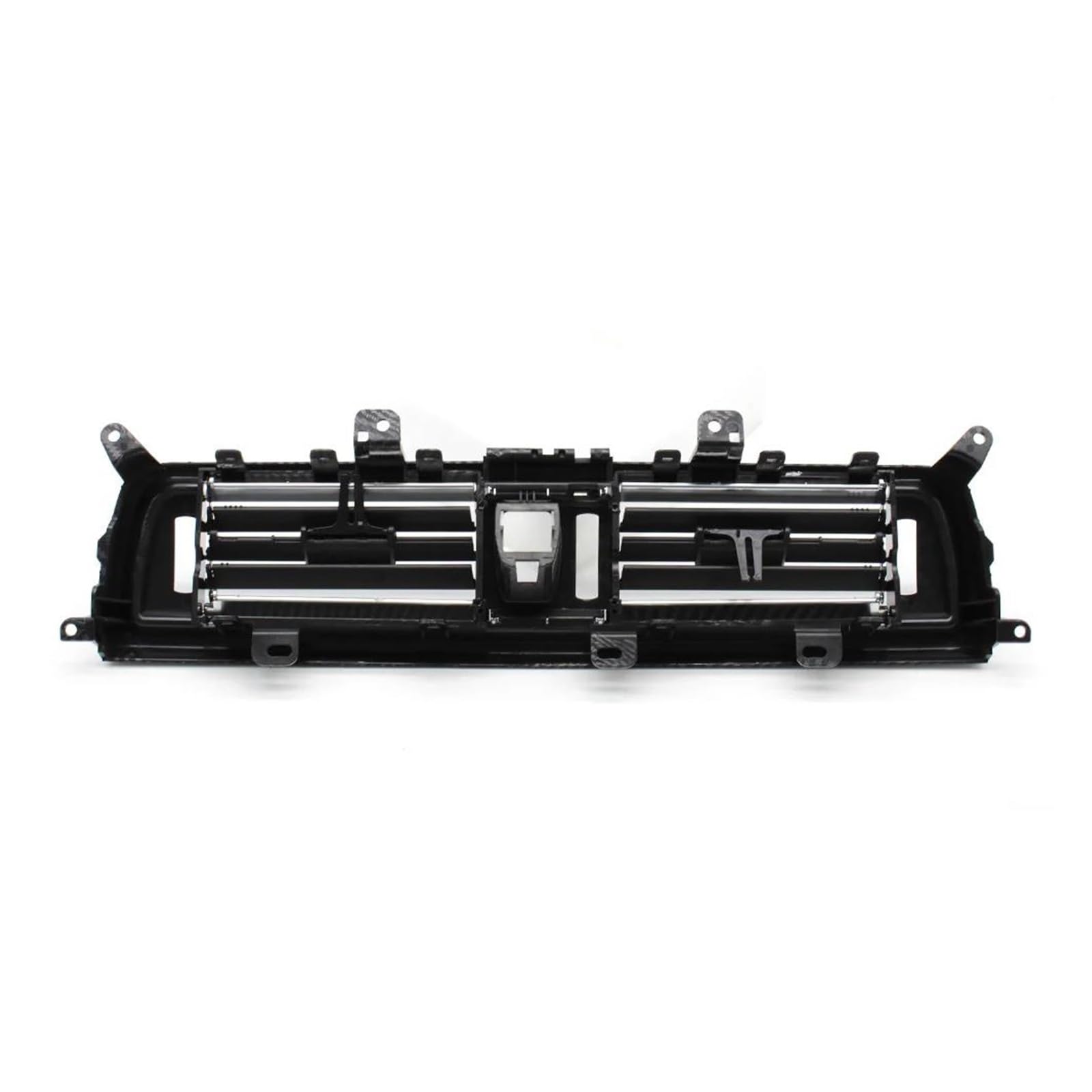 Klimatyzacja samochodowa Wentylatory Z Włókna Węglowego Przód Tylny Chromowany AC Pokrywa Kratki Odpowietrzającej Panel do BMW Serii 5 F10 F11 520 525 528 530 535