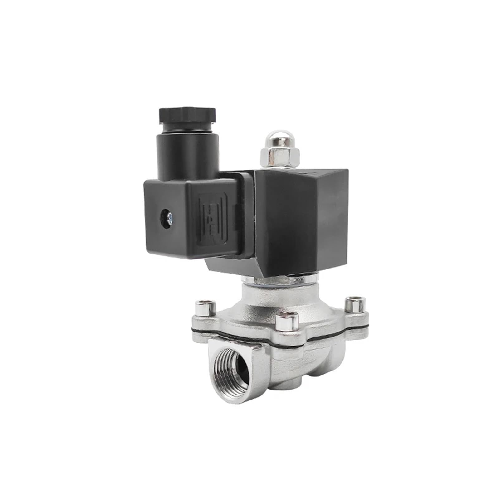 1/2" zawór elektromagnetyczny ze stali nierdzewnej, wodoszczelny, normalnie zamknięty, 24 V, 12 V, 220 V, 110 V (G_24VAC_EPDM-SEAL)