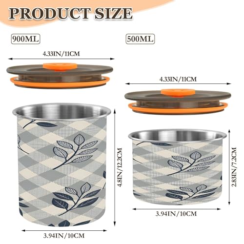 Envase hermético para café Kigai 30 oz acero inox miniatura 3