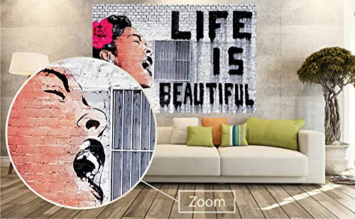 GREAT ART Set di 3 Poster XXL - Banksy Opere