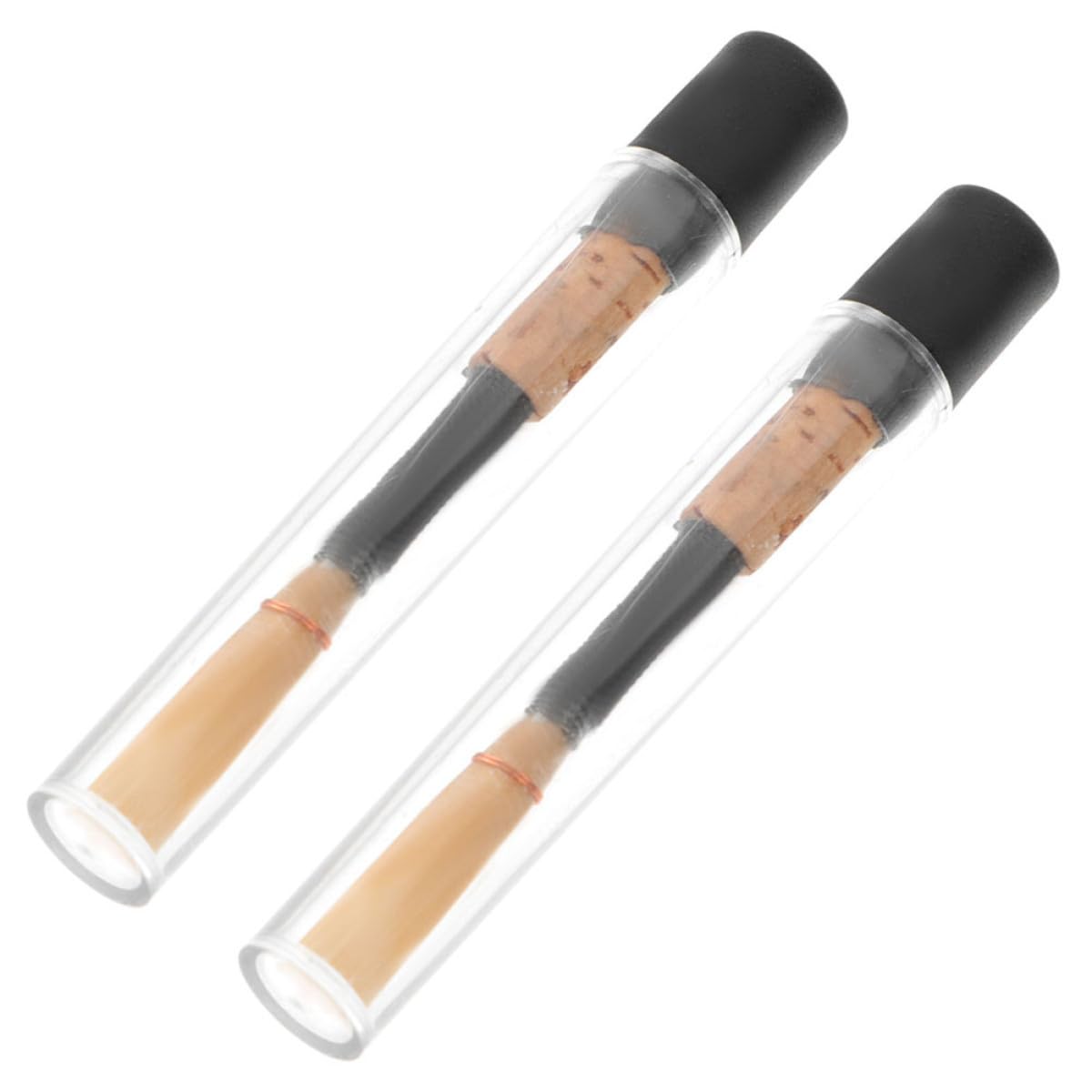 ibasenice 4stücke Professionelle Oboe Zubehörteile Natürliche Schilfrohr-oberteile Für Oboe-liebhaber Kompakt Und Leicht Für Schüler Und Musiker