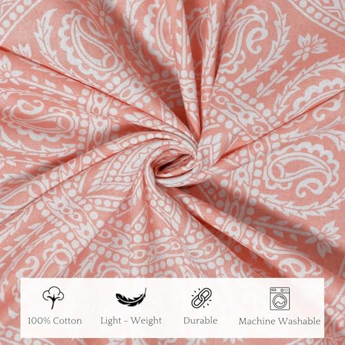 Image of Craft Trade 30x40 Inches Psychedelic Pink Cotton Mandala Ombre Wall Hanging Tapestry