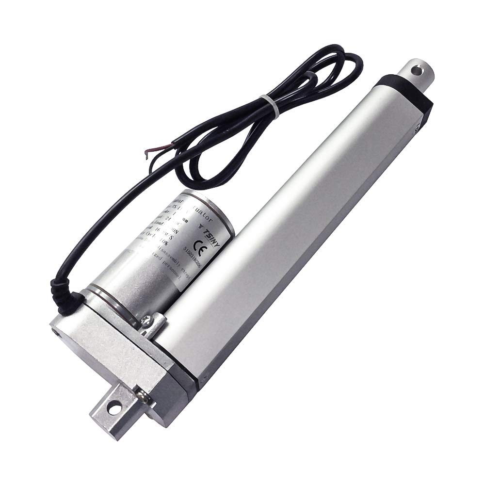 Motor actuador Lineal eléctrico de 12 V CC, Cilindro con Carrera de elevación de 50/100/150/2000/250/300 mm para la Industria automotriz, médica y de Ventanas (200 mm-13/S, 12 V)