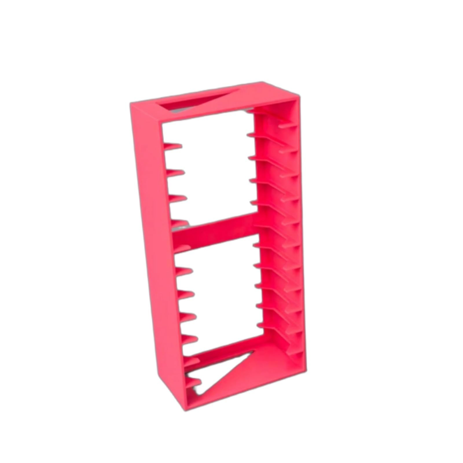 Genérico Soporte para cassette, caja de cassette con cierre magnético, gran organizador para hasta 12 cartuchos estándar, resistente al agua (colocación vertical) — view 14