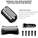 Lafo Series 3 32B Replacement Shaver Head for Braun S3 Wet and Dry Replacement Head, Foil & Cutter Razor Replacement Head Compatible with Braun 3000s 3010 330 360s 3090s 3080s 370cc-4...