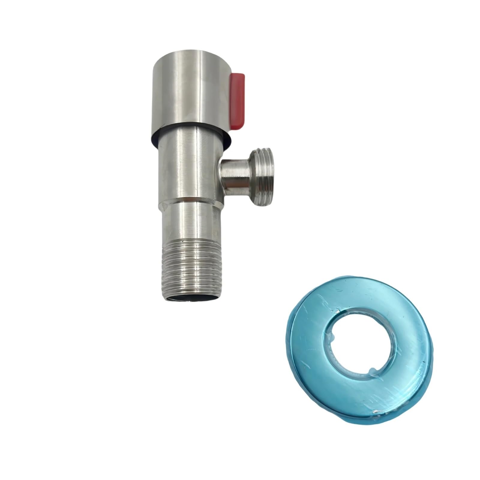 Bathroom Basin Sink Faucets Taps Angle Stop Valve(RED)