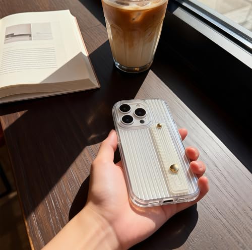 Coque iPhone 16 Pro 6,3" anti-chute et anti-dérapante avec boucle de préhension - 6