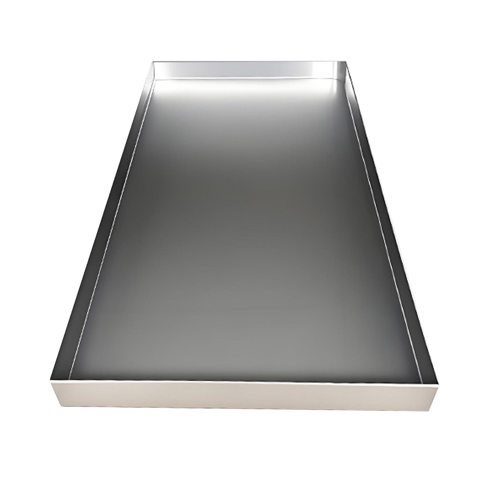 Bandeja recolectora de Agua de Aire Acondicionado de Acero Inoxidable de Alta Resistencia para Unidades Interiores, goteos de refrigeradores, revestimientos de fregaderos, Estudio de Arte, HVAC