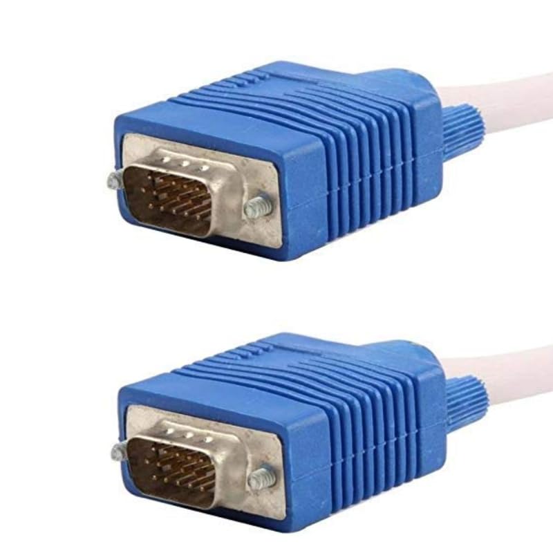 Drumstone ๐๐ ๐๐๐๐๐ ๐๐๐๐๐๐๐๐ 10 Mtr VGA Male to VGA Male Cable .15 Pin Vga Cable for Projector, Laptop, CCTV, Computer, ๐๐๐๐๐ - Image 2
