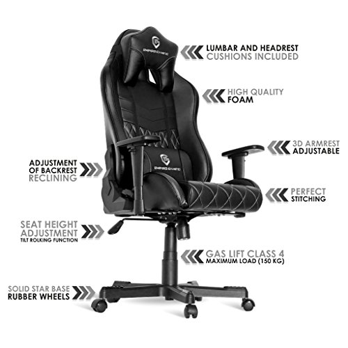 EMPIRE GAMING - Mamba Sedia da Gaming - Nera