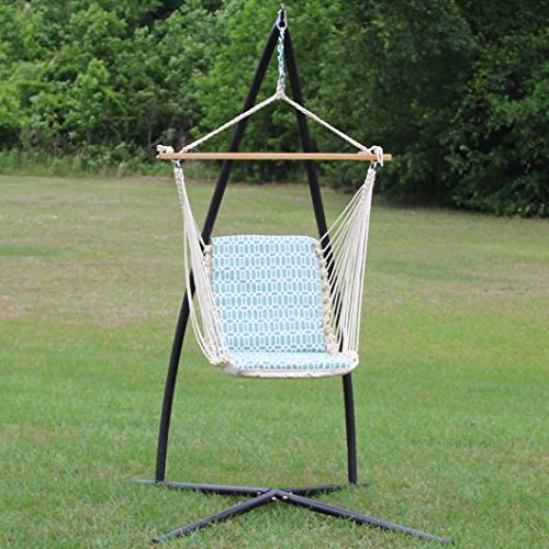 Essentials by DFO Single Cushioned Swing - Rhodes Quartz