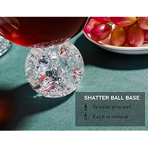 20oz Wine Glasses, Red Wine Glasses Set of 4, Crystal Wine Glasses with Ball Base. Gift for Wine Tasting, Anniversary, Birthday. Wine Glasses for Unique Wine Glasses Gifts, Large Wine Glasses 20oz Wine Glasses Red Wine Glasses Set of 4 Crystal Wine Glasses with Ball Base Gift for Wine Tasting Anniversary Birthday Wine Glasses for Unique Wine Glasses Gifts Large Wine Glasses