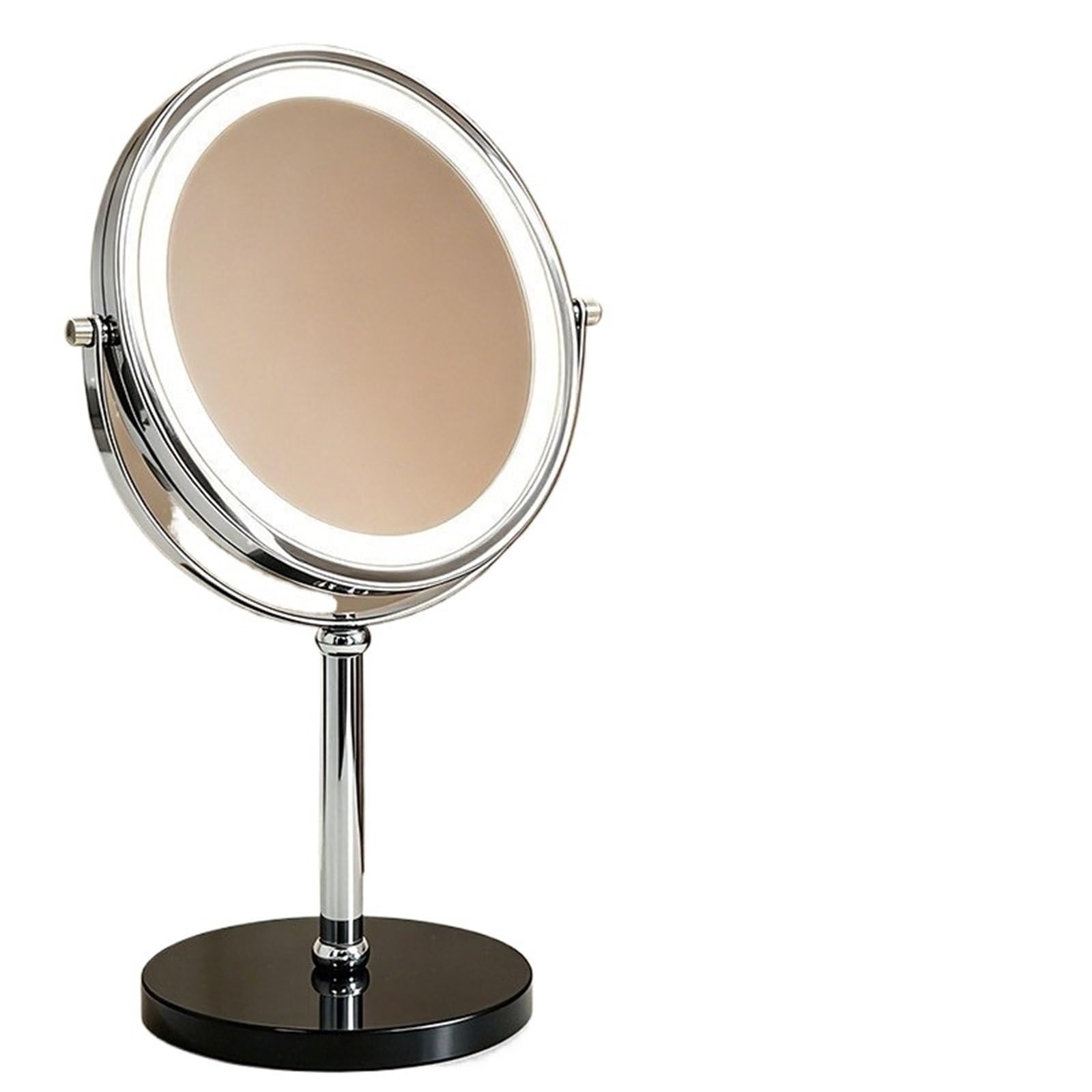 FPJQOBJC LED Double-sided Magnifying Makeup Mirror With Light