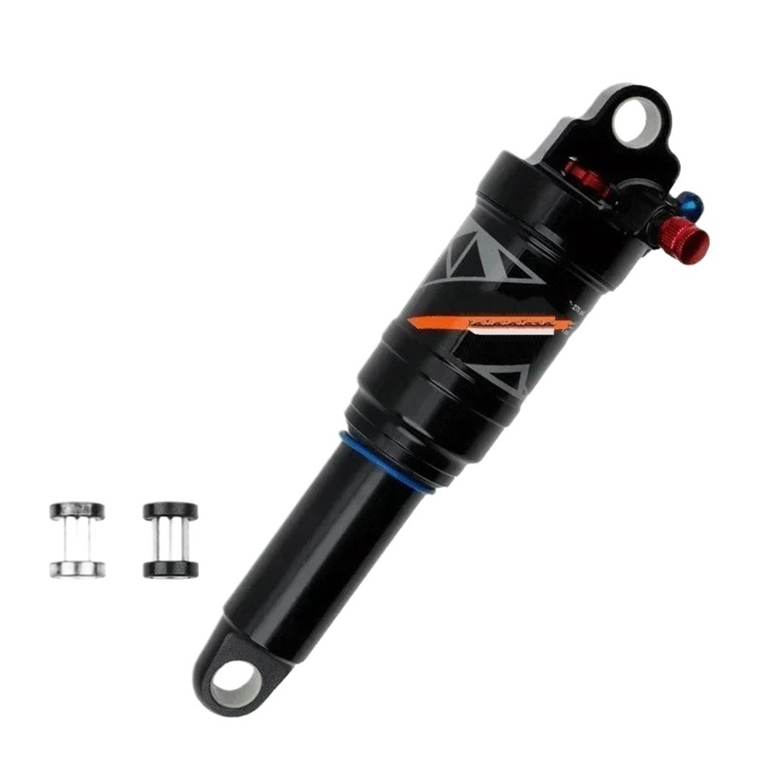 suspensión neumática trasera amortiguadores Amortiguador Neumático AO-38RC Para Todo Tipo Carreteras, Con Rebote Bloqueable Control Manual Por Cable, Para Bicicleta Trasera.(210mm Manual control)