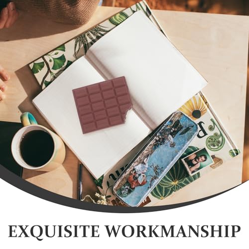 Carnet de notes chocolat bloc-notes super collant et papier mémo café