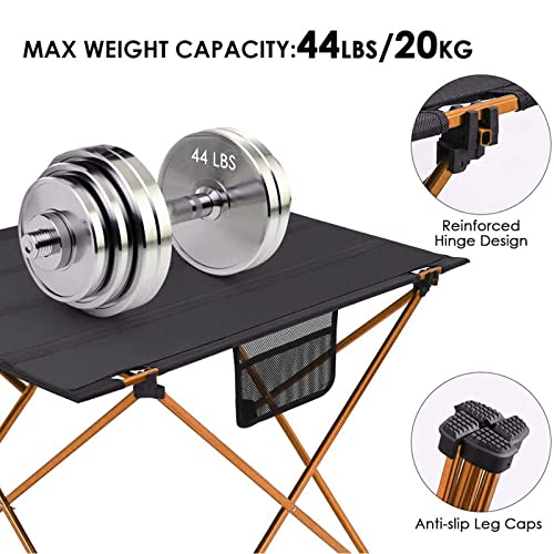 Table en alliage d'aluminium durable pour bivouac - 7
