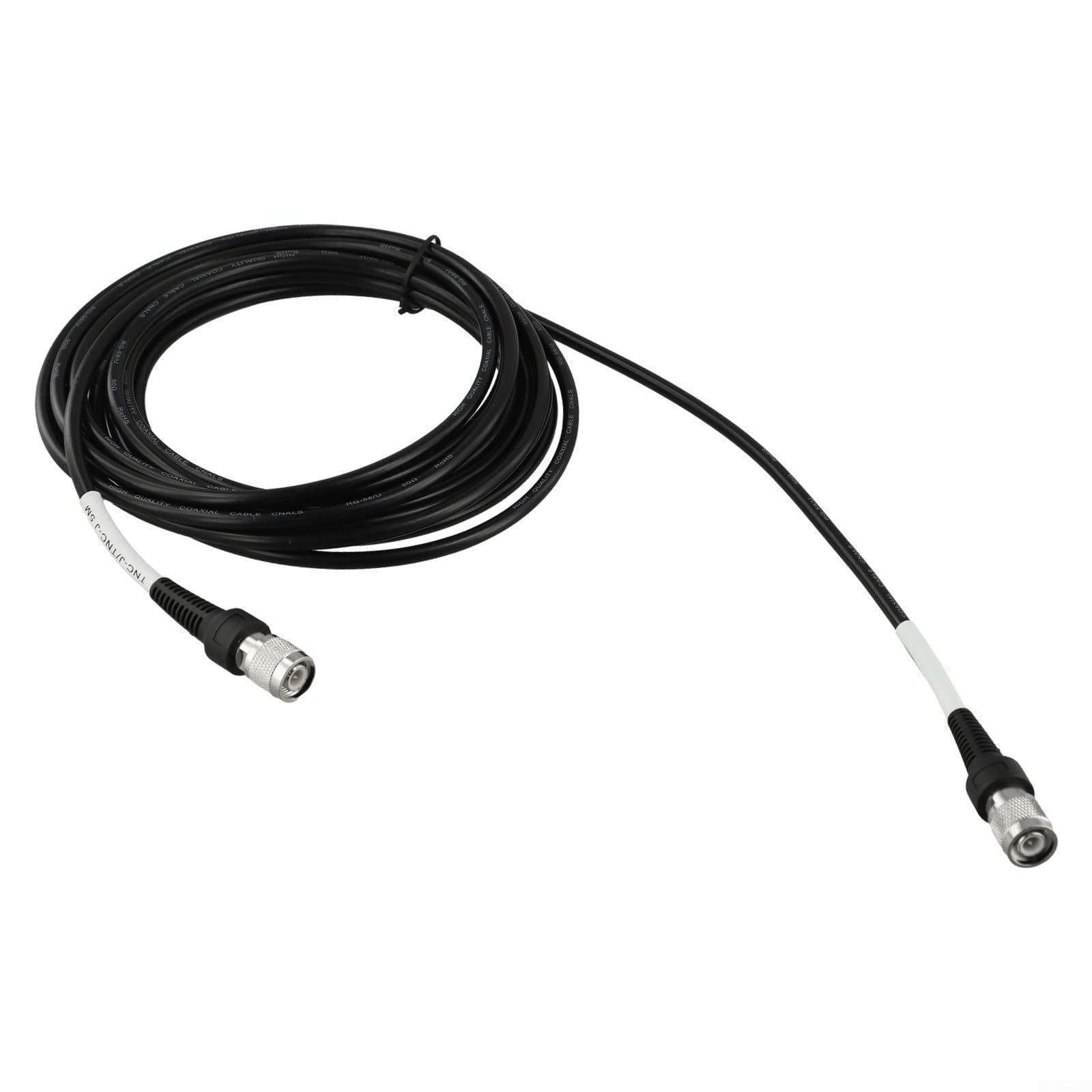 Cavo antenna GPS GNSS con connettori TNC maschio-maschio in plastica stampata a iniezione e opzioni di lunghezza 3 m/5 m per collegamento del segnale a microonde (5 metri)