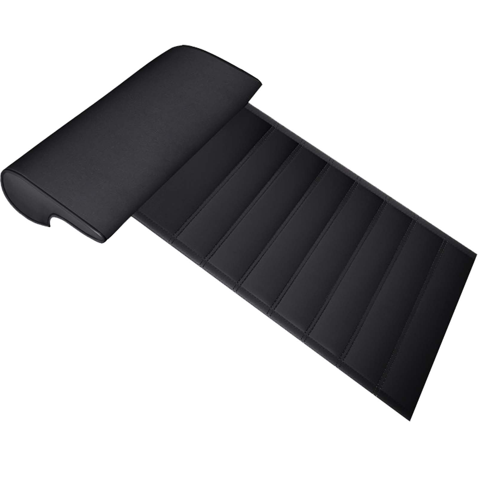 Driver seat seat Extension Leg Cushion,Thigh Support Extension.Car Leg Support Cushion.Used in Long Distance Driving,Offices,Relieve Leg Fatigue,Black-Bar