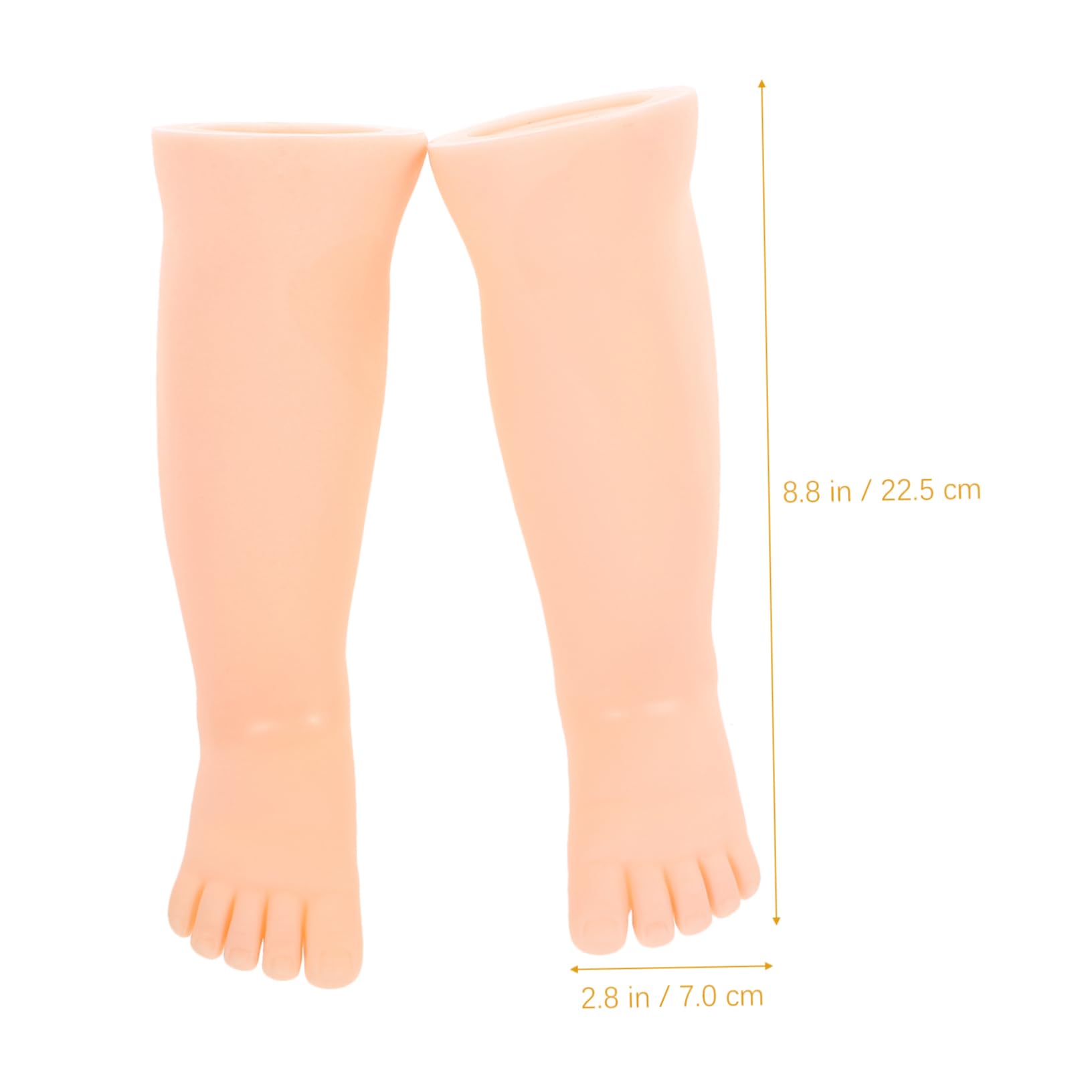 STOBAZA Foot Mannequin Shoes Foot Model Boys and Girls Shoes Holder Socks Display Model Decorative Effect Functional