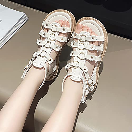 Infant Baby Girls Sandals High Tops Open Toe Princess Shoes Summer 𝗦hackle Dress First Shoes2