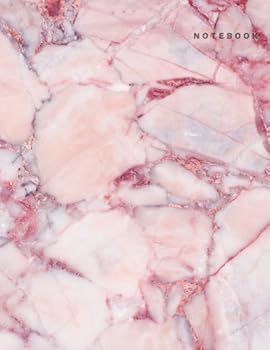 Notebook : Pink Marble Notebook-Large Unruled Notebook 8. 5x11 Blank Notebook , A4 Notebook Journal, Dairy, 120 Pages-Pink Marble Composition Notebook V. 1